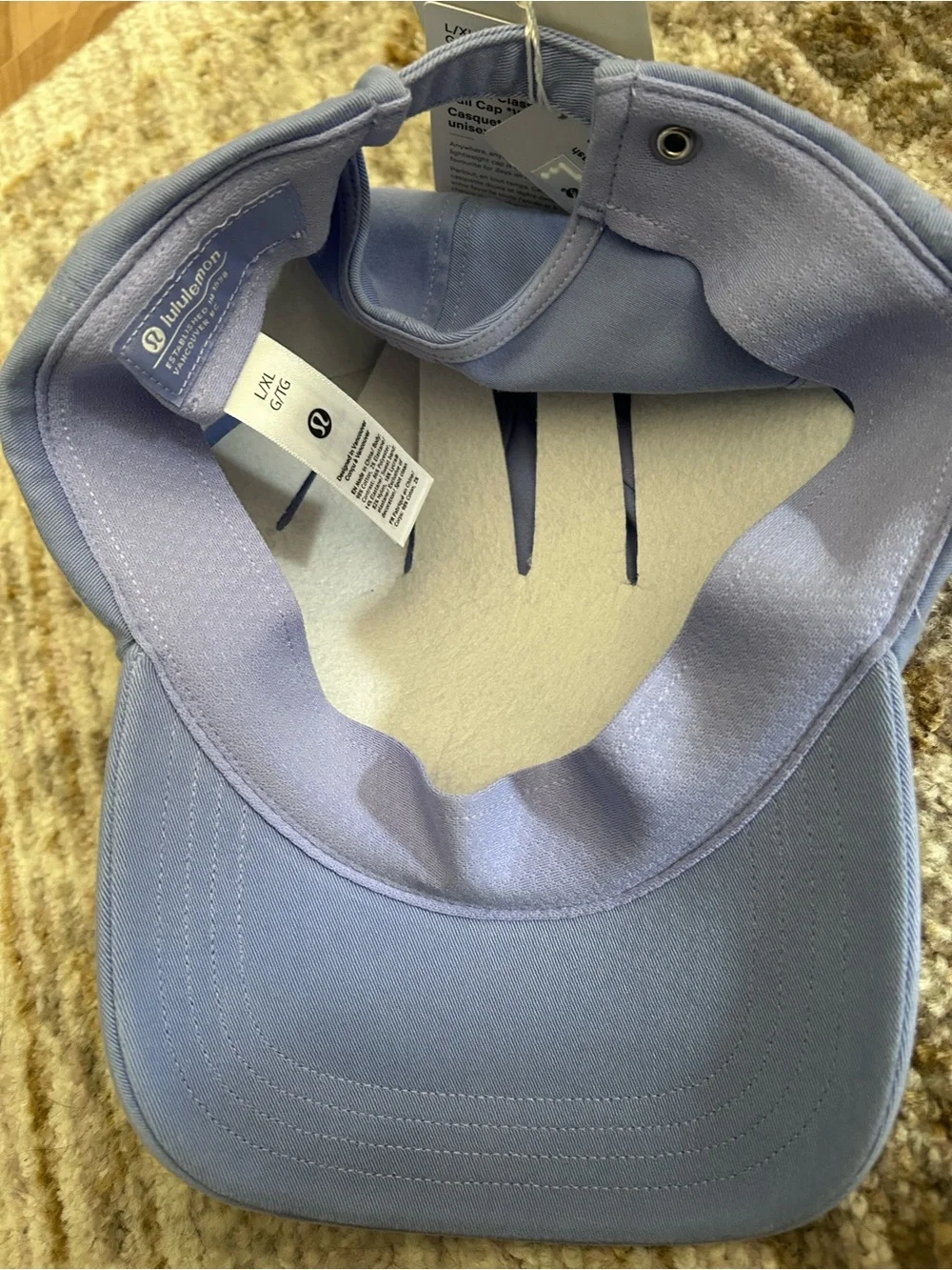 NWT Lululemon Unisex Classic Lavender Ball Cap